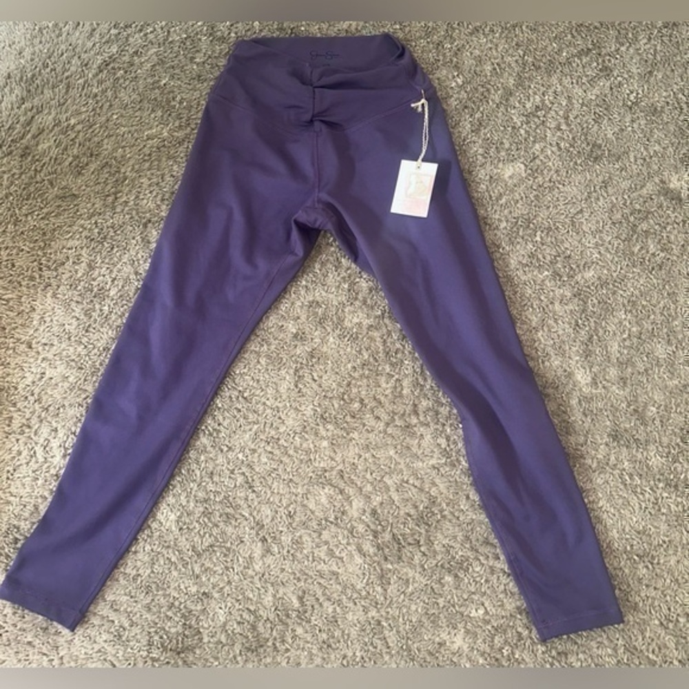 New women’s Jessica Simpson size S small leggings purple